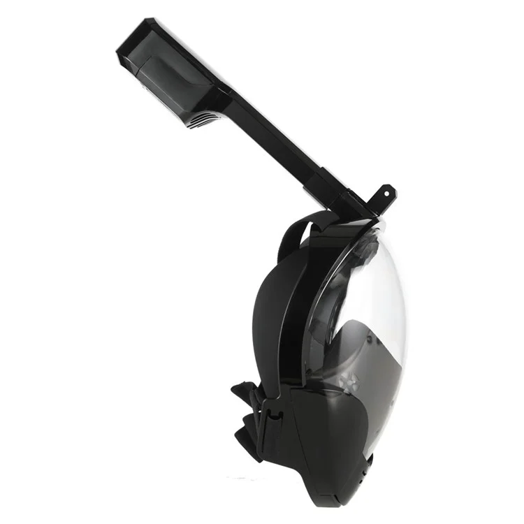 AZKTE M8018 Anti-leak Double Channels Face Mask for GoPro/Xiaomi Yi etc - Black / Size: S/M