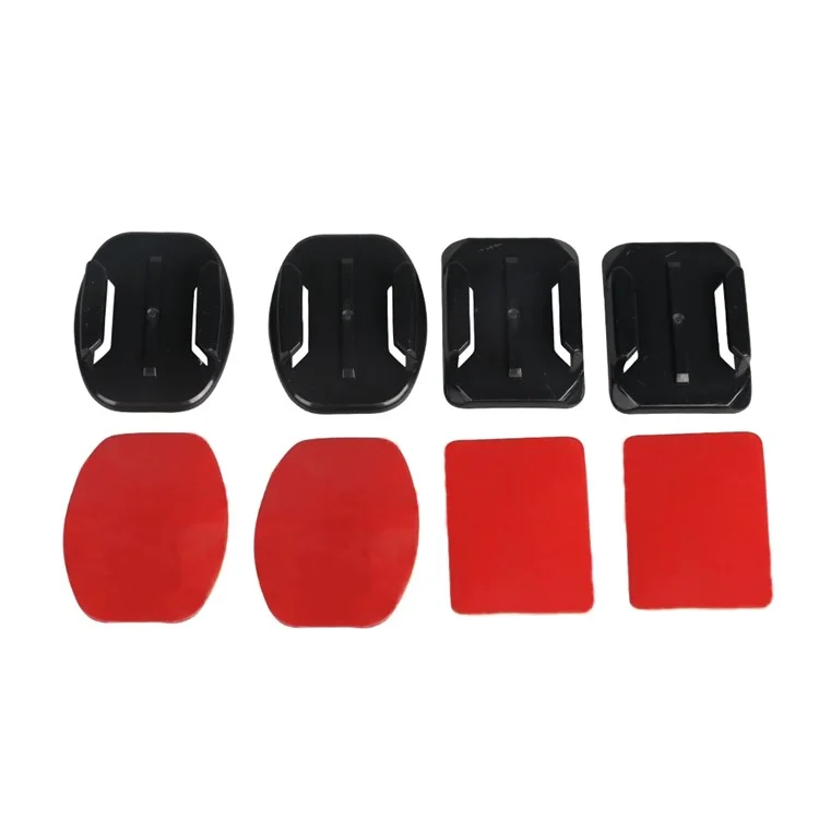 18 in 1 Accessories Kit with Curved Mount, Flat Mount for GoPro Camera