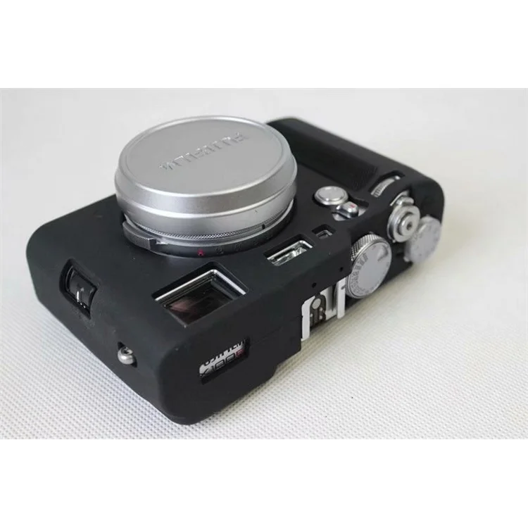 Soft Silicone Camera Protection Case for Fujifilm X100F - Black
