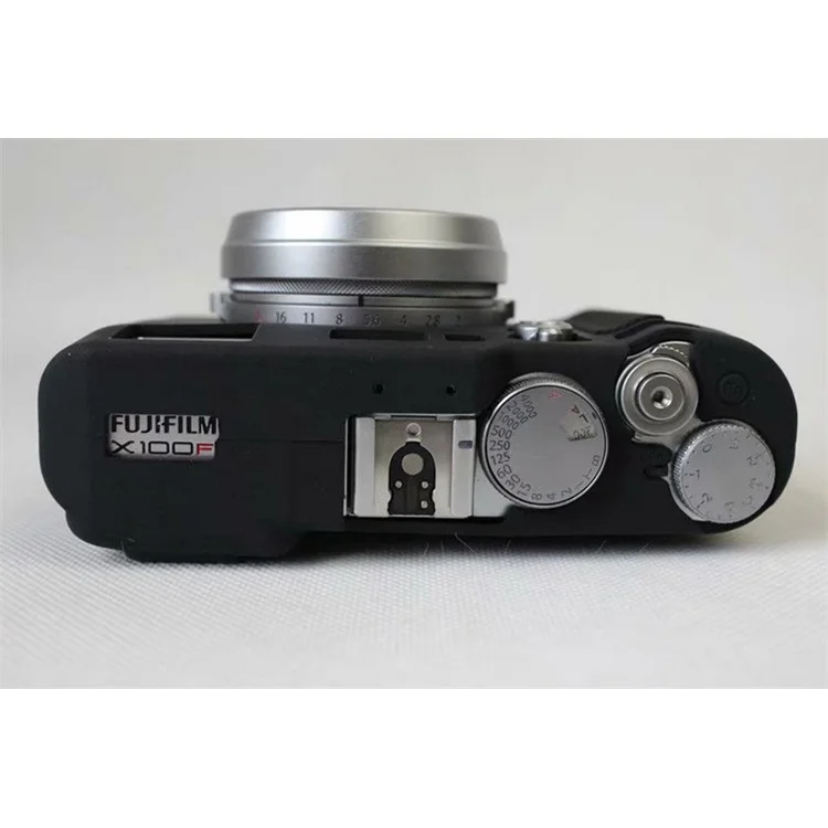 Soft Silicone Camera Protection Case for Fujifilm X100F - Black
