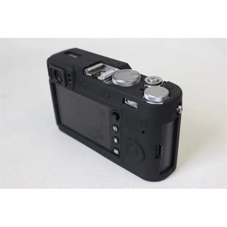 Soft Silicone Camera Protection Case for Fujifilm X100F - Black
