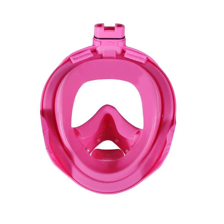 AT767 3-8 Age Kids Anti-fog Full Face Mask for GoPro Xiaomi Yi Camera Diving Set - Pink