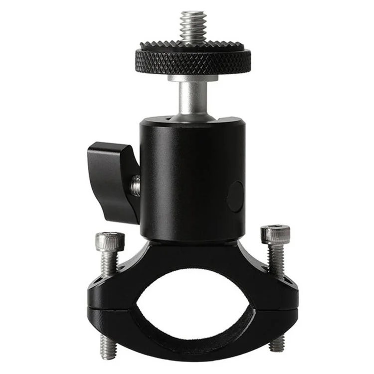 AT756 360-degree Rotatable PTZ Bike Handlebar Mount with 1/4 Screw + Tripod Mount Adapter for GoPro, SJCMA, Xiaomi Yi
