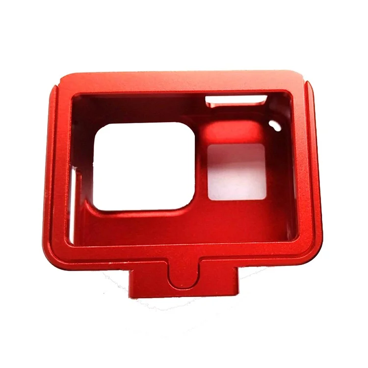 AT660 Aluminum Alloy Protective Case for GoPro Hero 6 / Hero 5 Black - Red