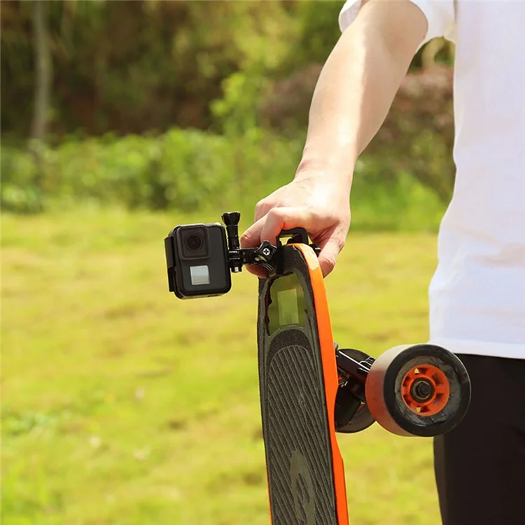 AT776 Camera Skateboard Mount Stand Clip for GoPro Hero 6/5/4/4 Session/3+/3/2/1/sj4000/sj5000/sj6000/xiaomi yi