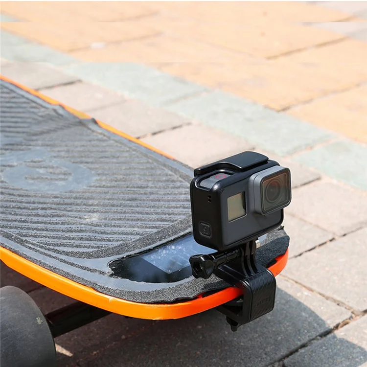 AT776 Camera Skateboard Mount Stand Clip for GoPro Hero 6/5/4/4 Session/3+/3/2/1/sj4000/sj5000/sj6000/xiaomi yi