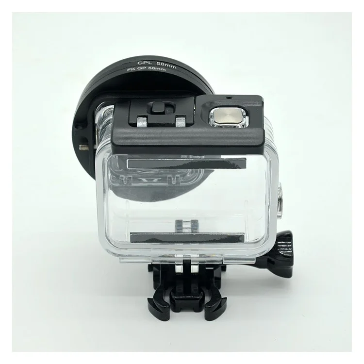 AT662 58mm CPL Lens Filter Kit for GoPro Hero 5 Black /Hero 6 Waterproof Case Protective Housing