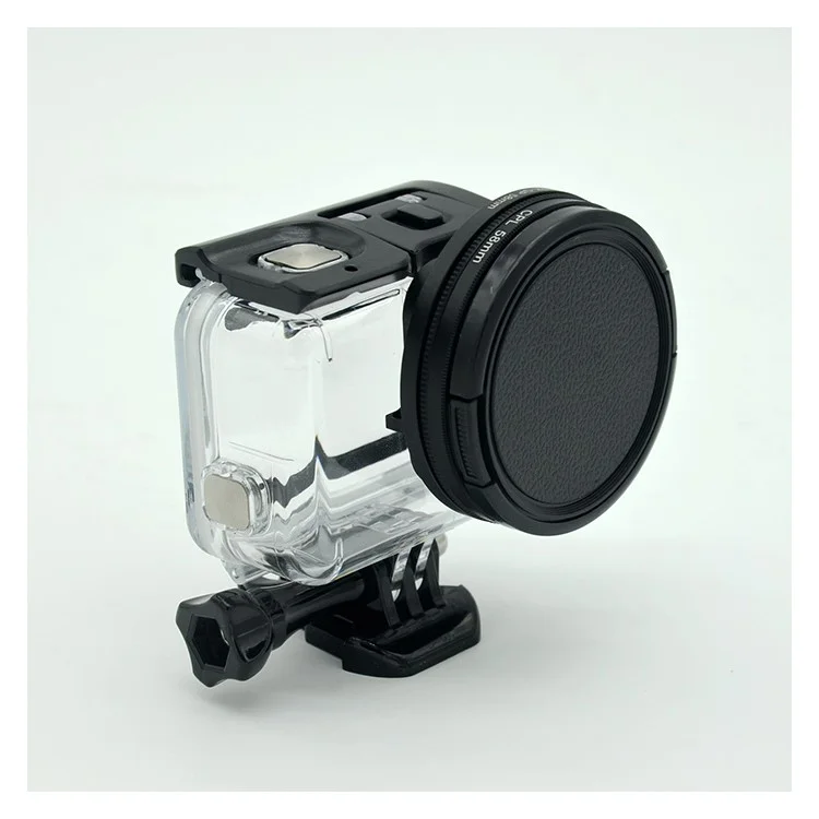 AT662 58mm CPL Lens Filter Kit for GoPro Hero 5 Black /Hero 6 Waterproof Case Protective Housing