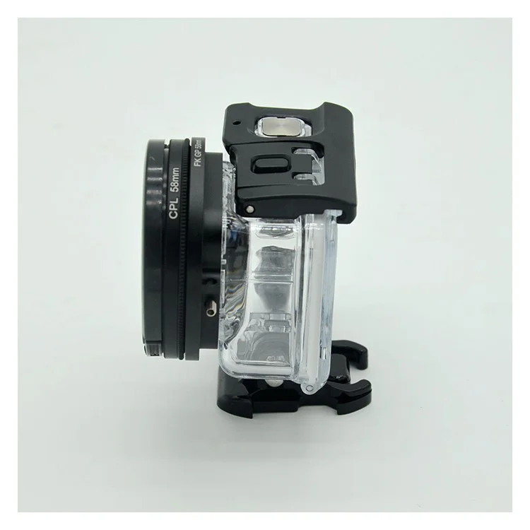 AT662 58mm CPL Lens Filter Kit for GoPro Hero 5 Black /Hero 6 Waterproof Case Protective Housing