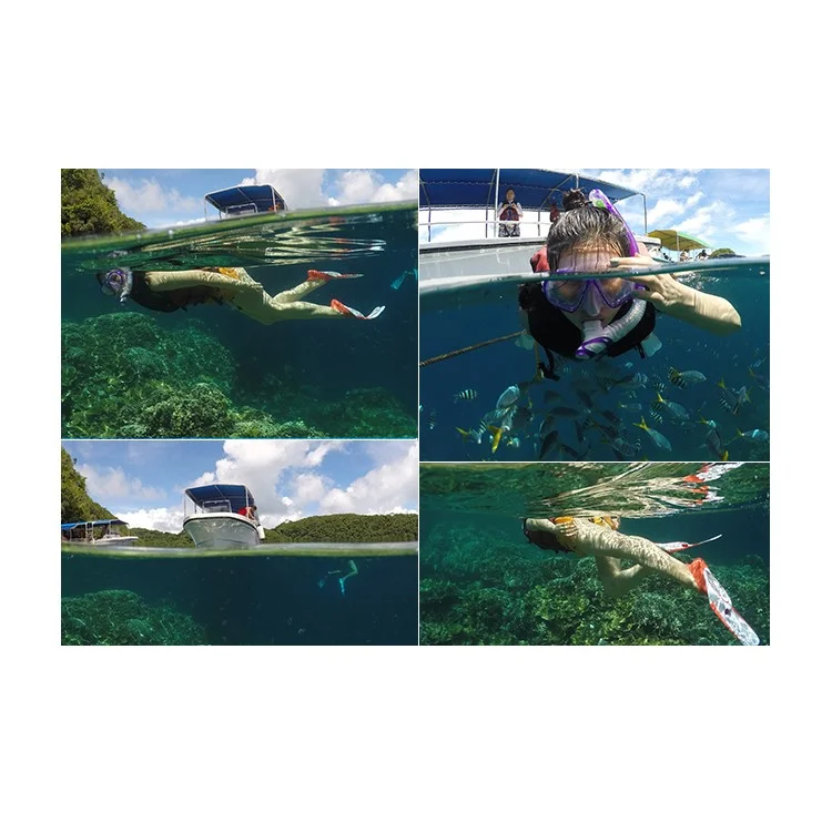TELESIN Waterproof Housing Diving Mask Diving Dome Port for GoPro Hero 6/5