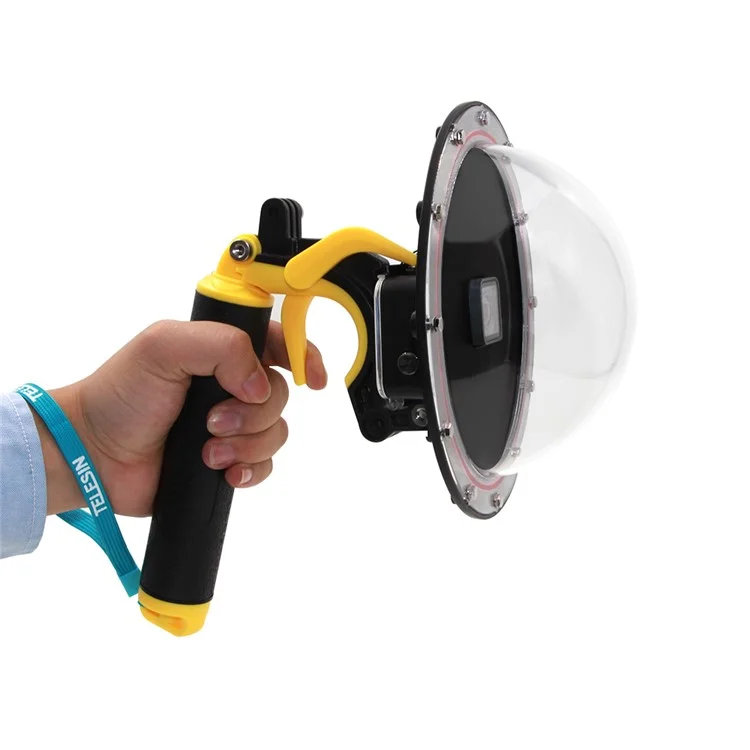 TELESIN Waterproof Housing Diving Mask Diving Dome Port for GoPro Hero 6/5