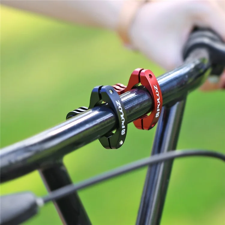 PULUZ PU193 Supporto per bicicletta in lega di alluminio a forma di O per GoPro Hero 5 / 4 / 3+ / 3 / 2 / 1 - Nero