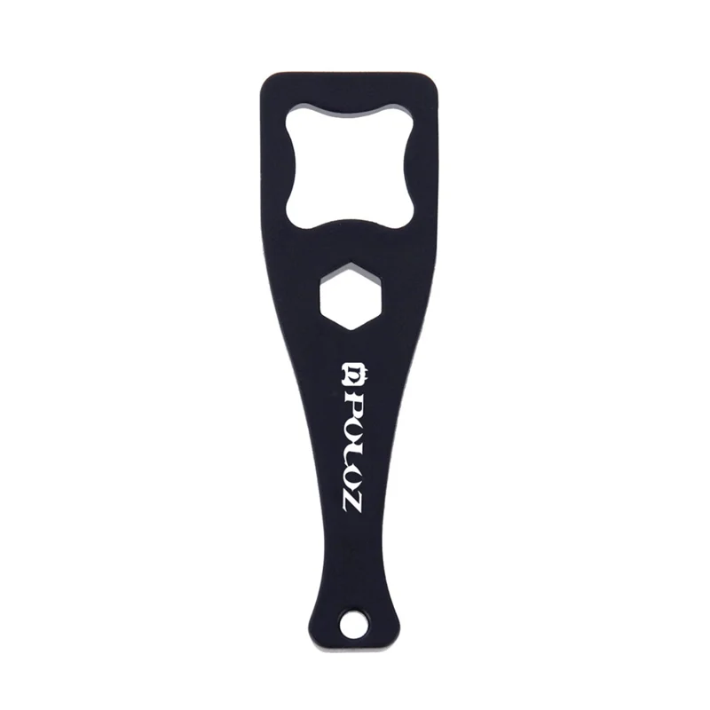 PULUZ PU122B Plastic Thumbscrew Wrench Spanner with Lanyard for GoPro HERO5/4 Session/4/3+/3/2/1 - Black