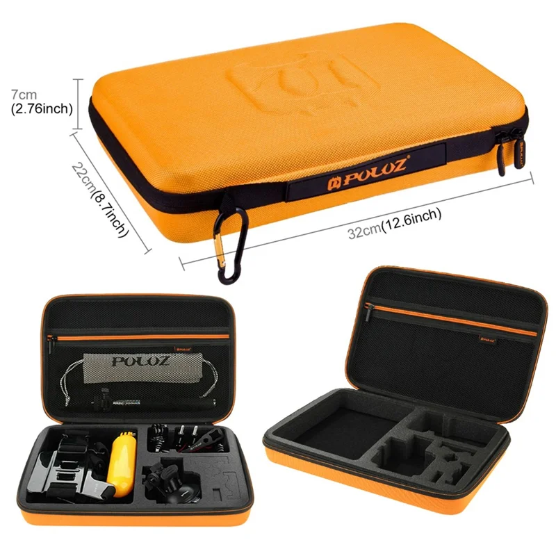 PULUZ PKT30 20 in 1 Camera Accessories Combo Kit for GoPro Hero 4/3+/3/2/1 SJ4000/5000/6000/Xiaomi Yi