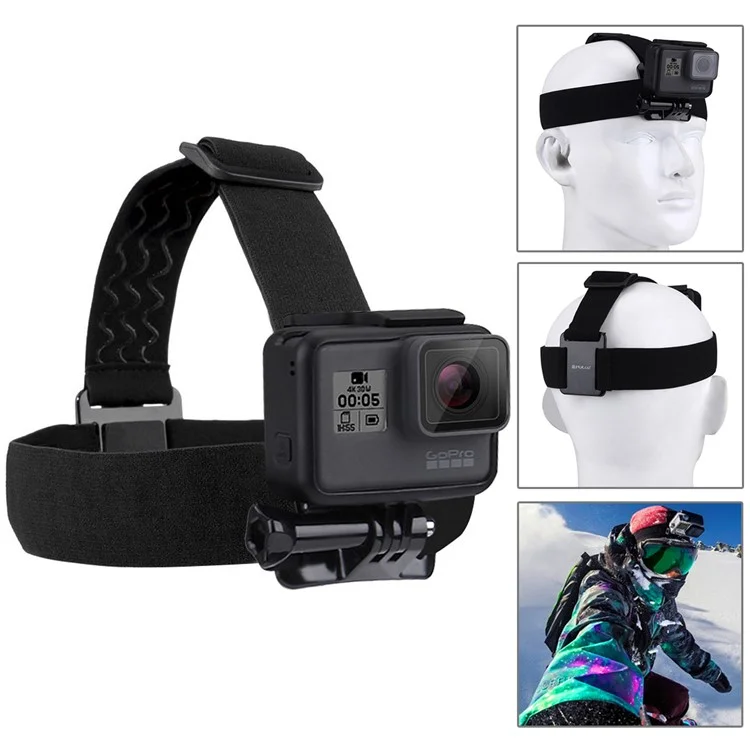 PULUZ PKT26 53 в 1 Набор аксессуаров для экшн-камеры + портативный чехол EVA для GoPro Hero 4/3+/3/2/1 SJ4000/5000/6000/Xiaomi Yi