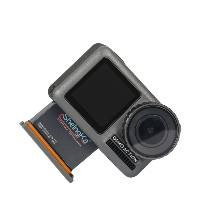1300MA Li-po Battery with Storage Box Case for DJI OSMO Action Camera Accessories