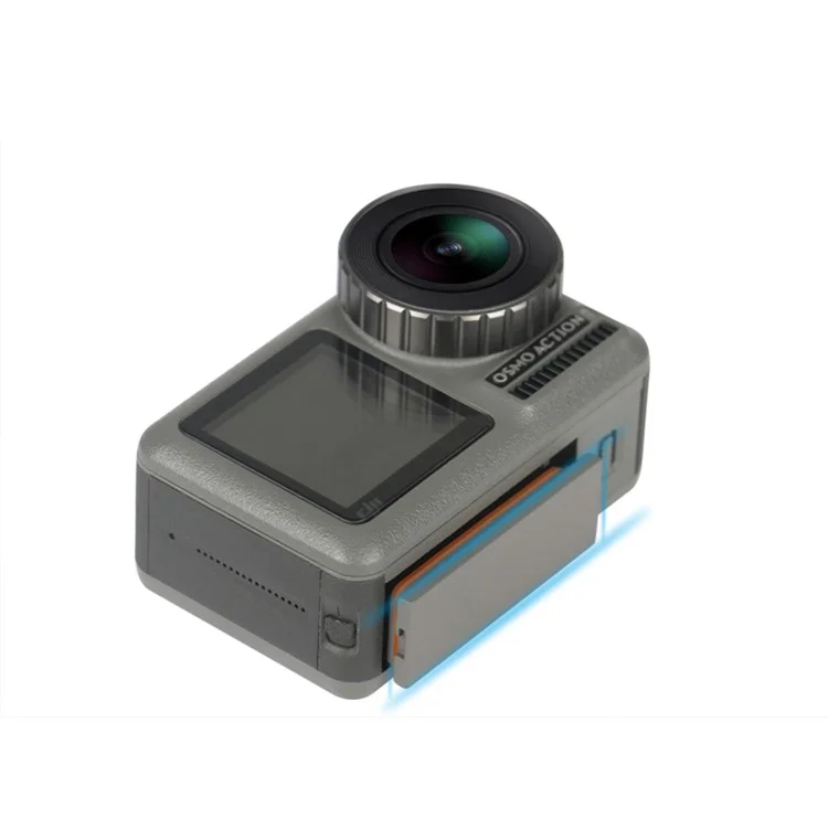 1300MA Li-po Battery with Storage Box Case for DJI OSMO Action Camera Accessories