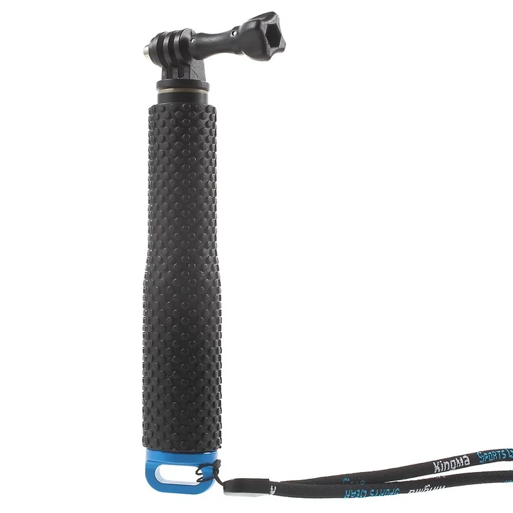 Extendable Handheld Self-portrait Monopod for GoPro Hero 4/3+/3/2/1 - Blue