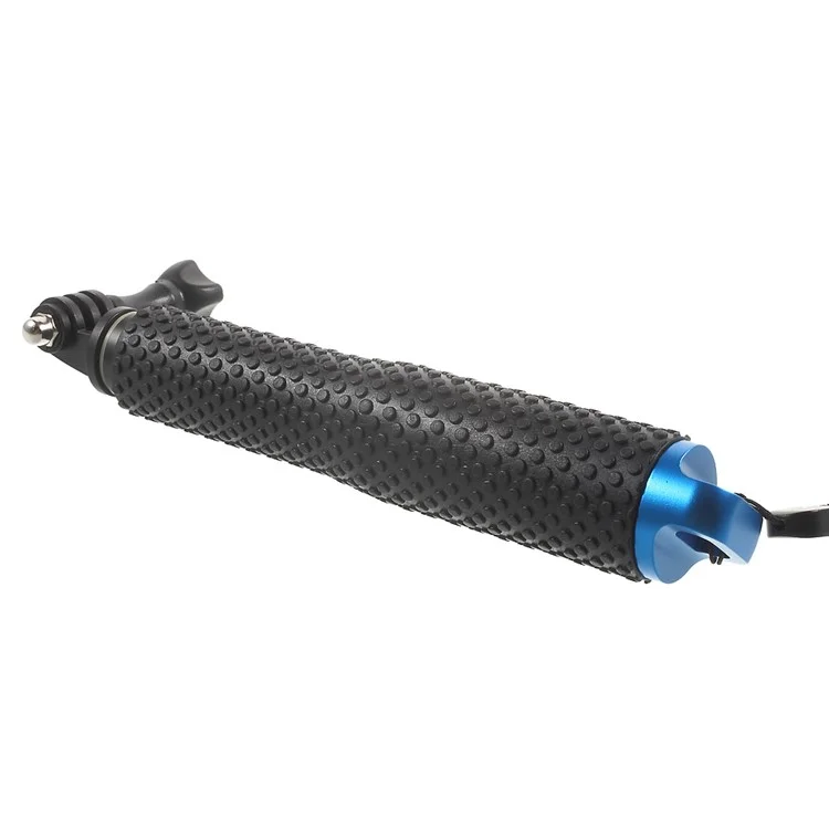 Extendable Handheld Self-portrait Monopod for GoPro Hero 4/3+/3/2/1 - Blue