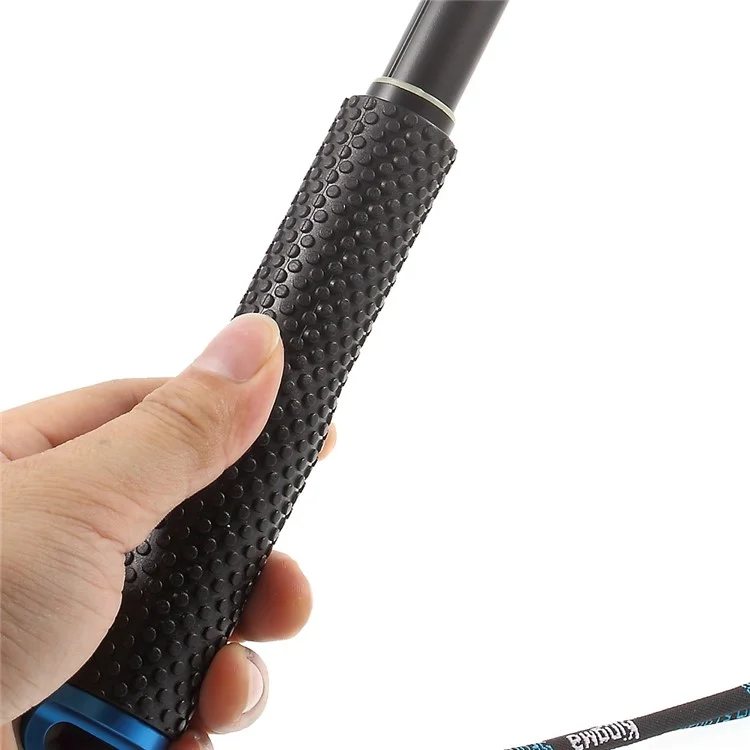 Extendable Handheld Self-portrait Monopod for GoPro Hero 4/3+/3/2/1 - Blue