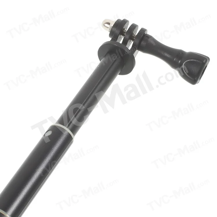 36-Inch Pole Scalable Hand-held Selfie Stick for GoPro Cameras - Black