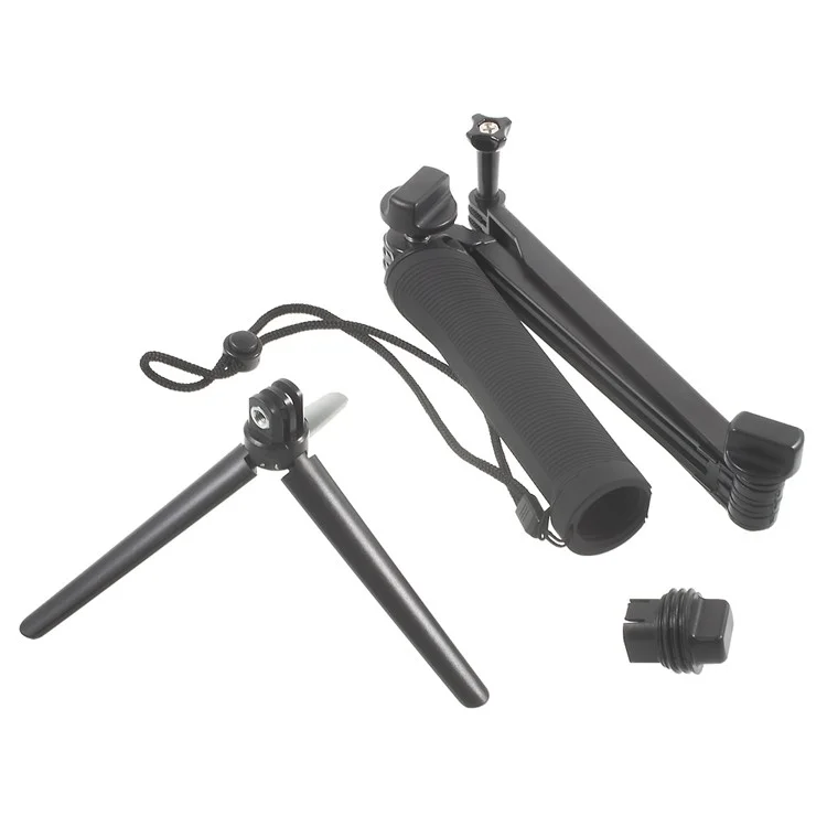 Multi-functional Foldable Stand Selfie Monopod + Tripod Stand for GoPro Hero