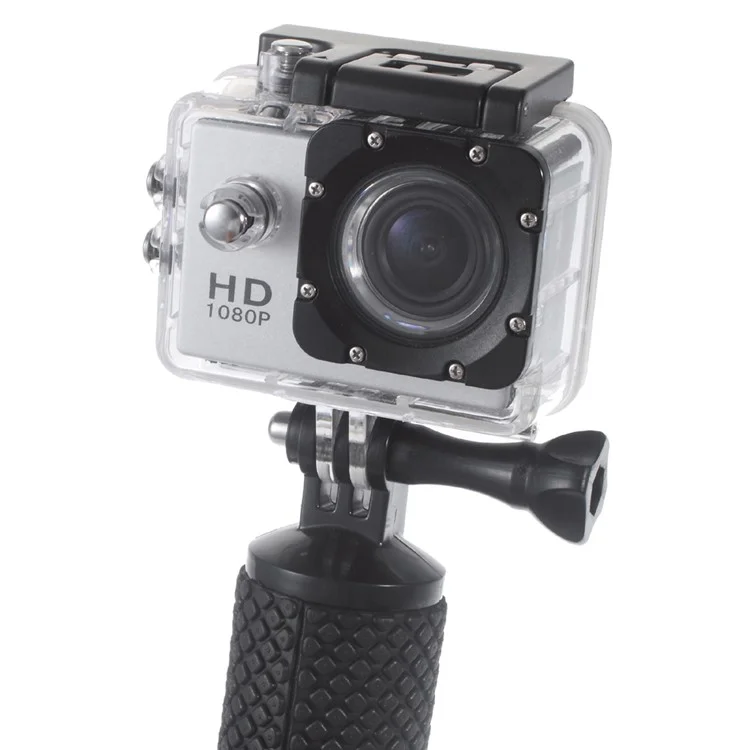 Floating Pole Camera Hand Grip + Thumbscrew + Strap for GoPro Hero/SJCAM/Xiaomi Yi - Blue