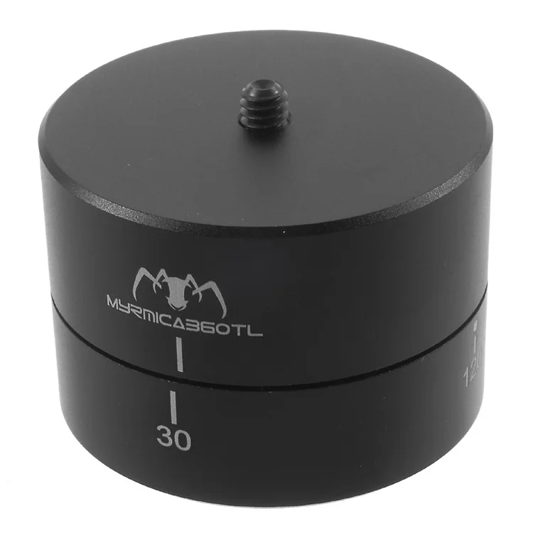 MYRMICA 360TL 360° 120 Mins Lapse Timing Pan and Tilt Head for DSLR GoPro Cameras