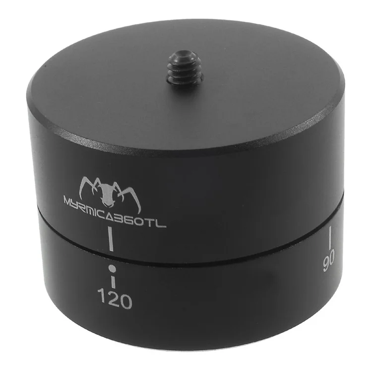 MYRMICA 360TL 360° 120 Mins Lapse Timing Pan and Tilt Head for DSLR GoPro Cameras