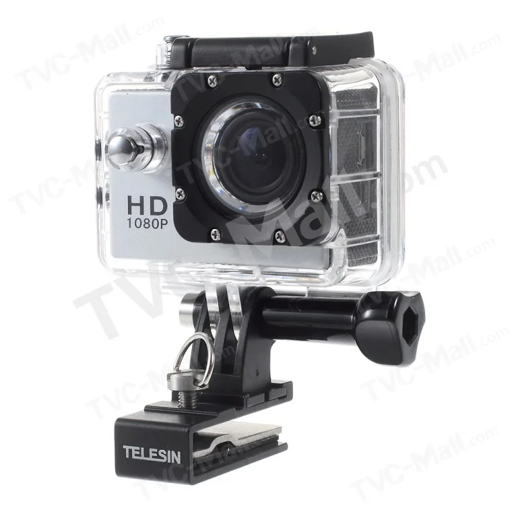 TELESIN Backpack Cap Hat Clip Mount Aluminum Alloy Clamp for Gopro Hero Xiaomi SJCAM