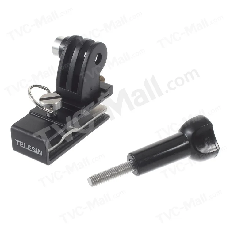 TELESIN Backpack Cap Hat Clip Mount Aluminum Alloy Clamp for Gopro Hero Xiaomi SJCAM
