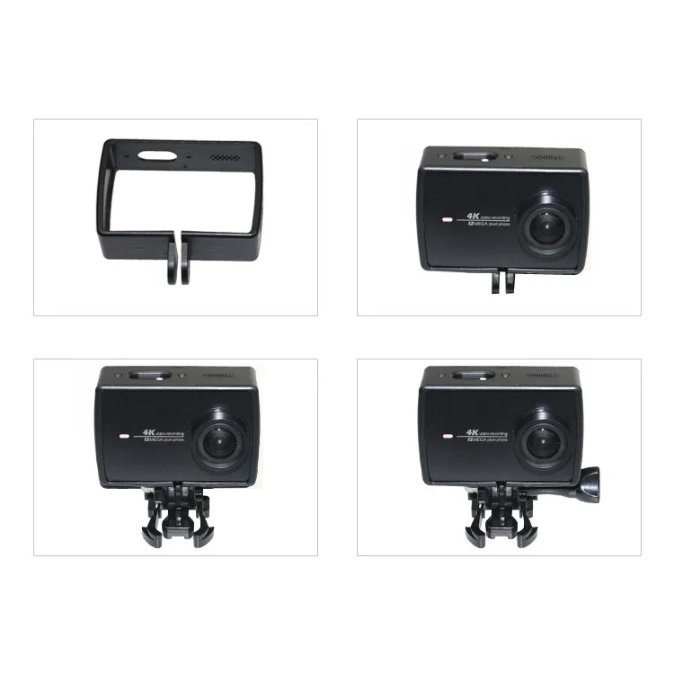 Housing Protective Frame with Quick Release Buckle Thumb Screw for Xiaoyi II 4K Sport Camera