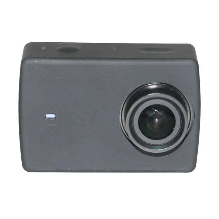 Silicone Protective Case with Lens Cover for Xiaoyi II 4K Sport Camera - Black