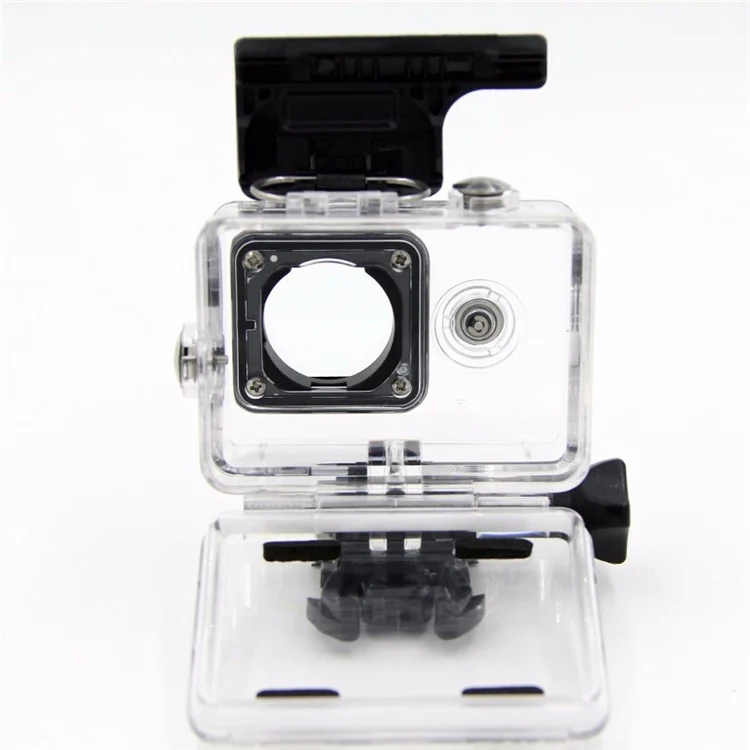 Waterproof Frame Housing Protective Cover for GoPro Hero 3+ / 4 Action Camera - Transparent