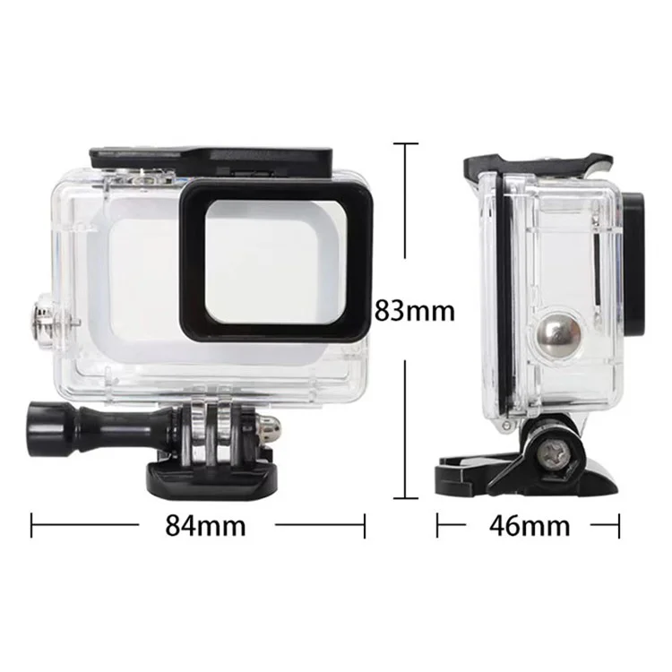 45m Underwater Waterproof Housing Case for GoPro Hero 5 Black