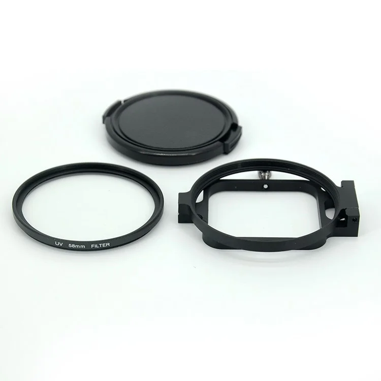 LINGLE 58mm UV Filter Lens for GoPro Hero 5 Black Waterproof Housing