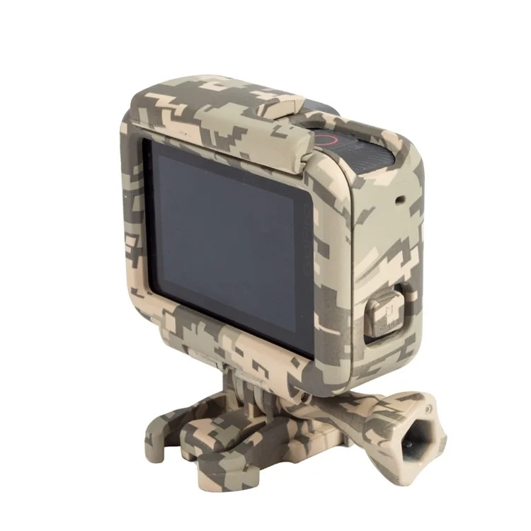 Protective Housing Frame with Thumb Screw for GoPro Hero 5 Black Action Camera - Desert Camouflage