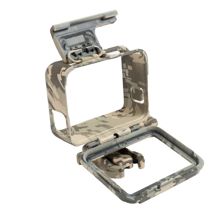 Protective Housing Frame with Thumb Screw for GoPro Hero 5 Black Action Camera - Desert Camouflage