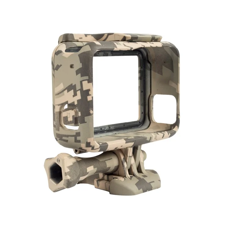 Protective Housing Frame with Thumb Screw for GoPro Hero 5 Black Action Camera - Desert Camouflage