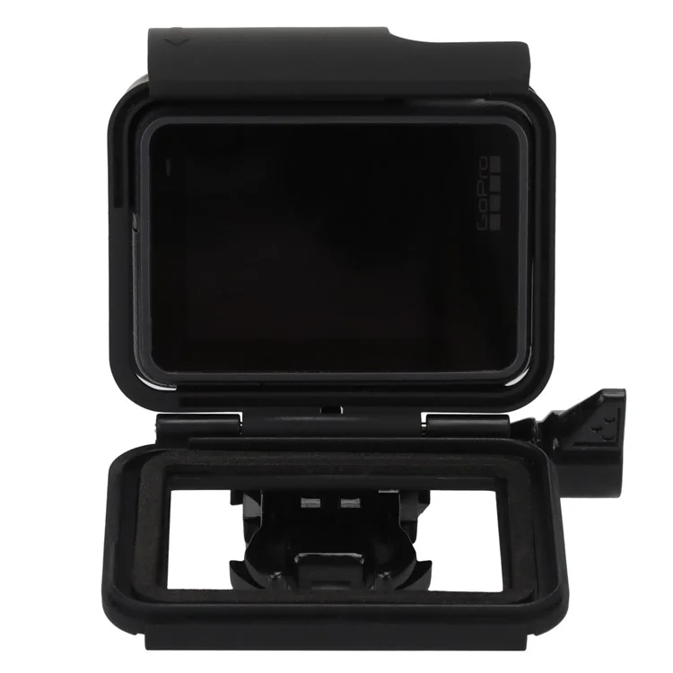 Housing Frame Cover with Base & Thumb Screw for GoPro Hero6 Black / Hero5 Black - Black