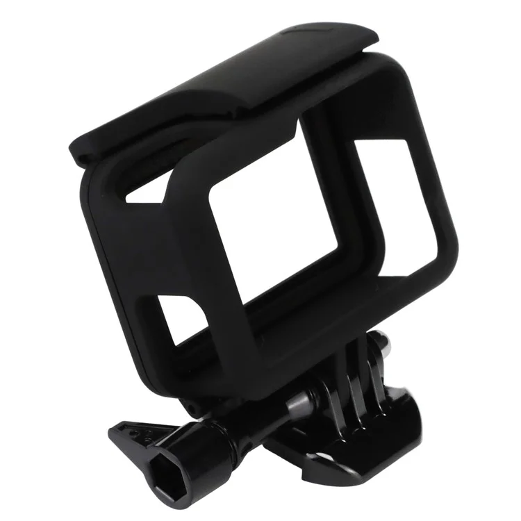 Housing Frame Cover with Base & Thumb Screw for GoPro Hero6 Black / Hero5 Black - Black