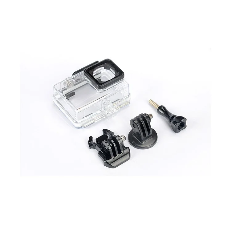 KINGMA 45m Waterproof Surfing Housing Case for Xiaoyi 4K Action Camera - Black