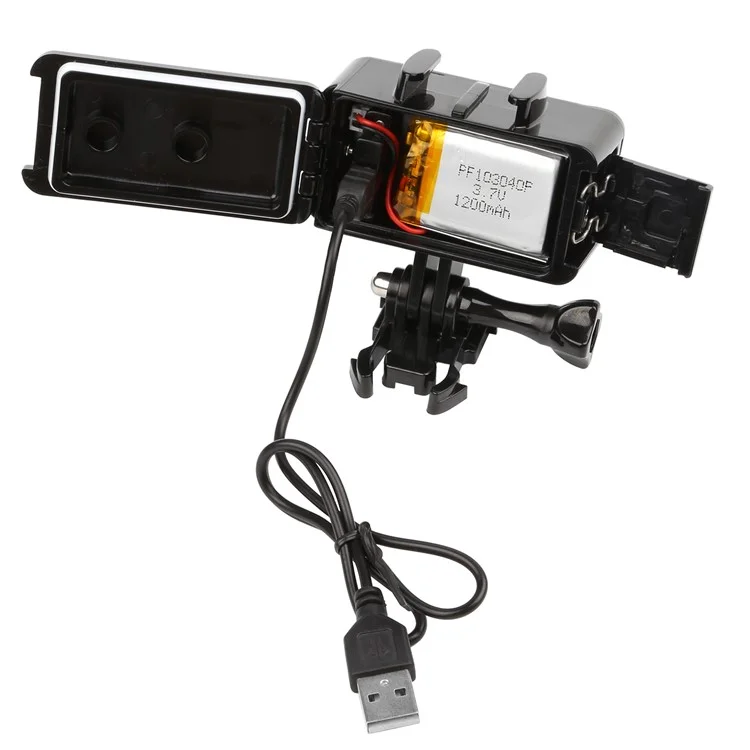 SHOOT Waterproof Diving Light Rechargeable Dimmable LED Lamp Set for GoPro / SJCAM / Xiaoyi etc