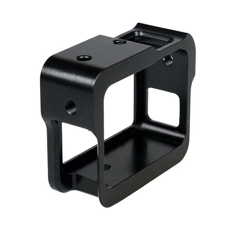 Aluminium Alloy Protective Frame Housing Set for GoPro Hero6 Black / Hero5 Black - Black