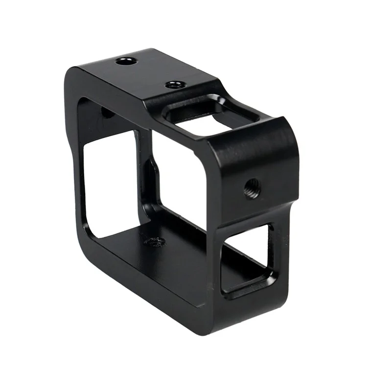 Aluminium Alloy Protective Frame Housing Set for GoPro Hero6 Black / Hero5 Black - Black