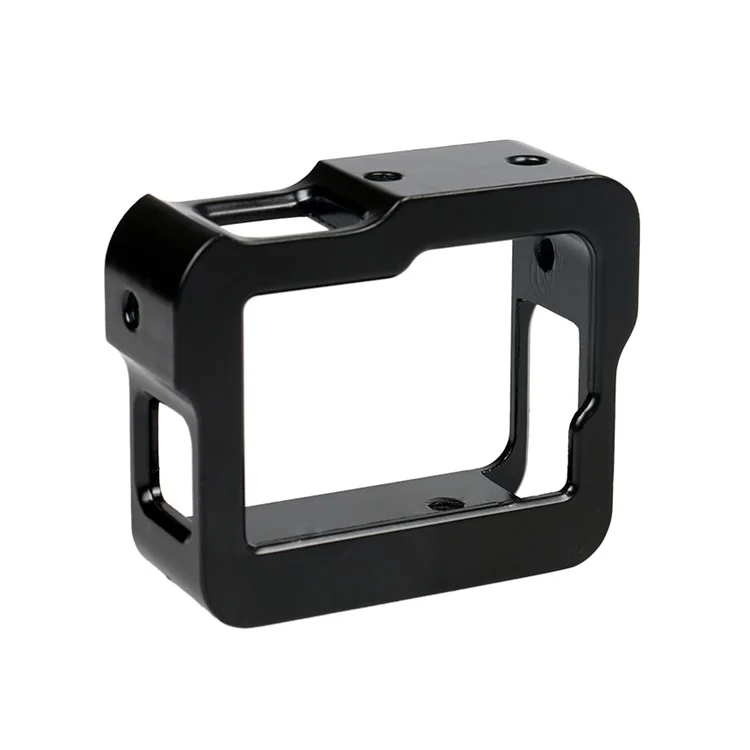 Aluminium Alloy Protective Frame Housing Set for GoPro Hero6 Black / Hero5 Black - Black