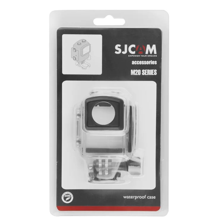 SJCAM Acrylic Underwater Waterproof Housing Protective Case for SJCAM M20 Action Camera