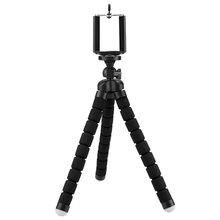 XTGP369 Universal Octopus Tripod Stand Holder for Action Cameras, DSLR Cameras, Smartphones - Black