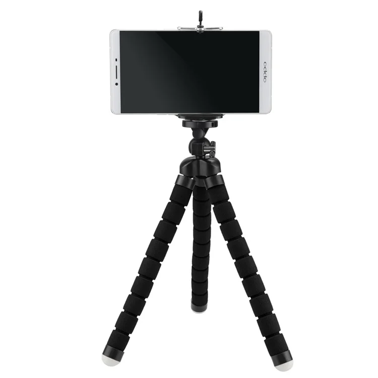 XTGP369 Supporto Per Treppiede di Octopus Universale Per Fotocamere D'azione, Telecamere Dslr, Smartphone - Nero