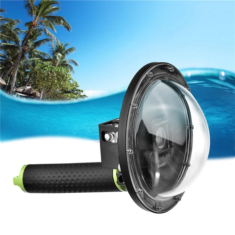 XTGP258 Dome Port Under Water Diving Camera Lens Housing Case Underwater Photography for GoPro Hero3+/4